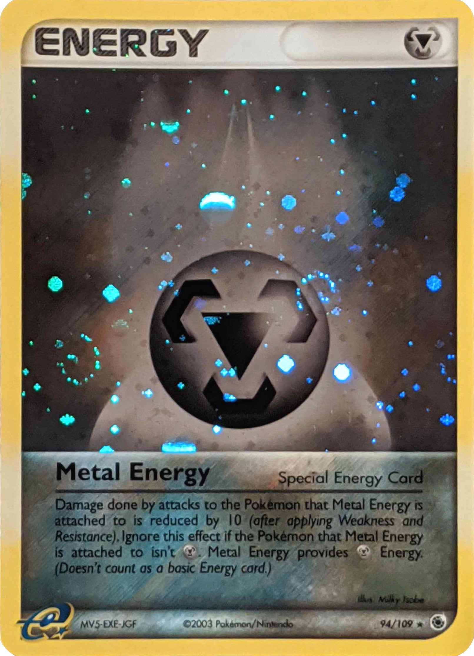 Metal Enery (94/109) (Cosmos Holo) [EX: Ruby & Sapphire] | Good Games Morley