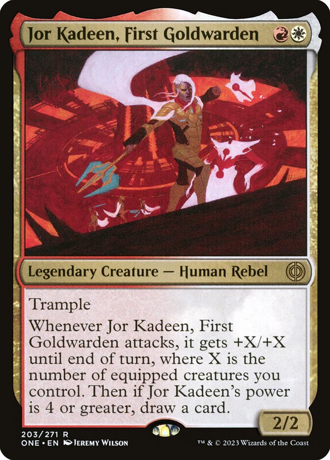 Jor Kadeen, First Goldwarden 203 (Phyrexia: All Will Be One)  | Good Games Morley
