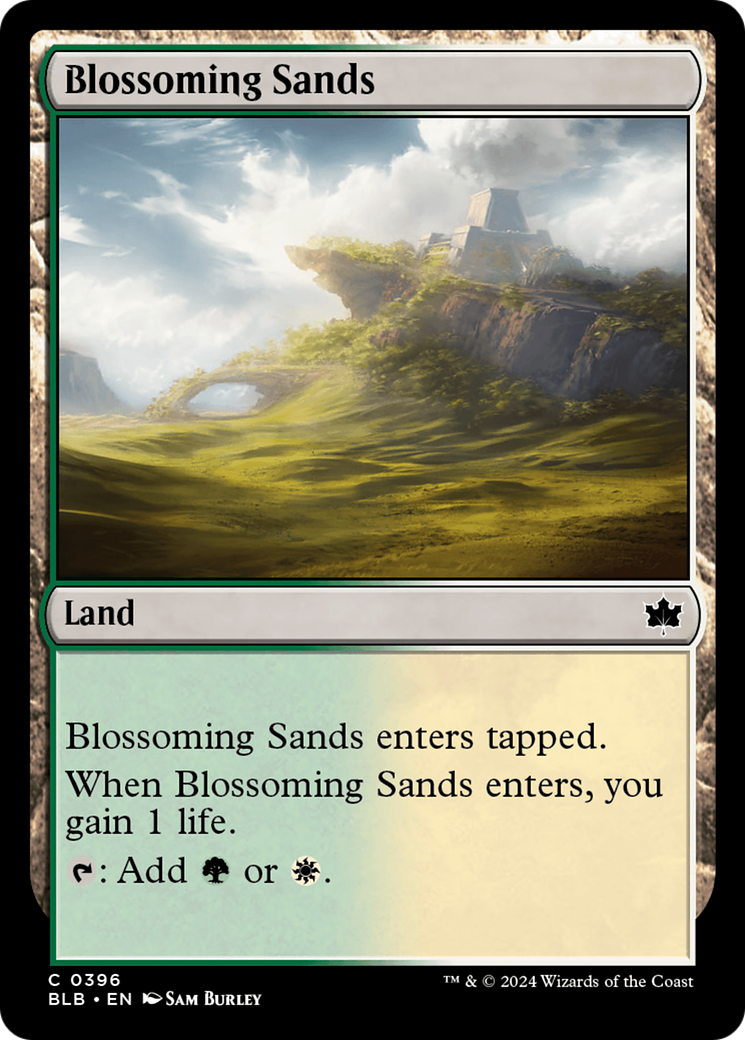 Blossoming Sands [Bloomburrow] | Good Games Morley