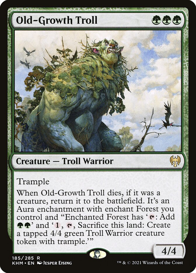 Old-Growth Troll 185/285 (Kaldheim)  | Good Games Morley