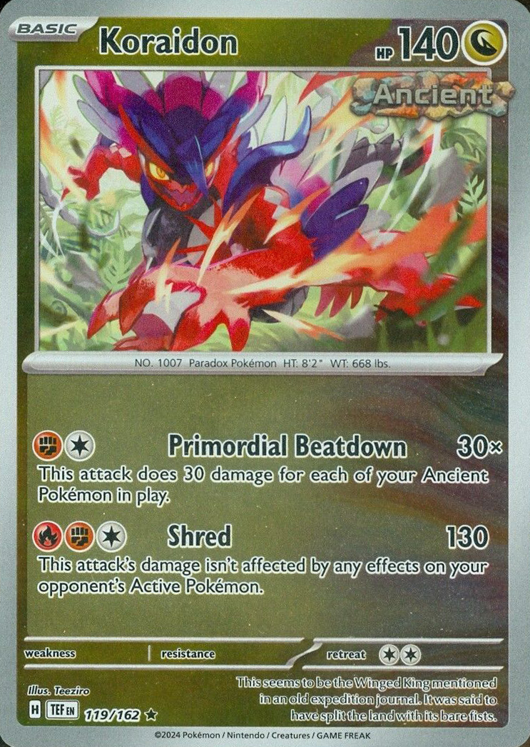 Koraidon (119/162) [Scarlet & Violet: Temporal Forces] | Good Games Morley