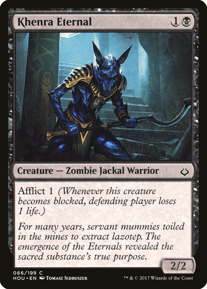 Khenra Eternal 66/199 (Hour of Devastation)  - Foil | Good Games Morley
