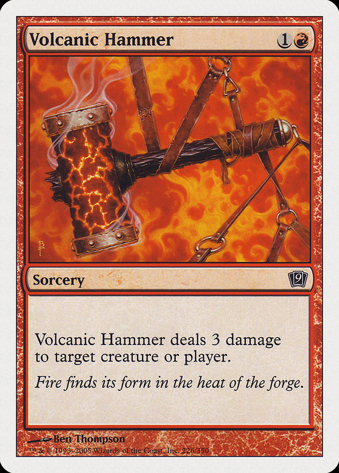 Volcanic Hammer 226/350 (9th Edition)  | Good Games Morley