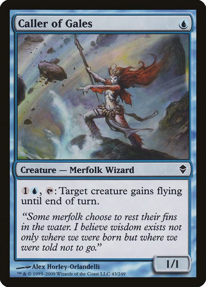 Caller of Gales 43/249 (Zendikar)  - Foil | Good Games Morley
