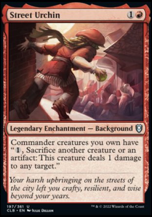 Street Urchin [Commander Legends: Battle for Baldur's Gate] | Good Games Morley