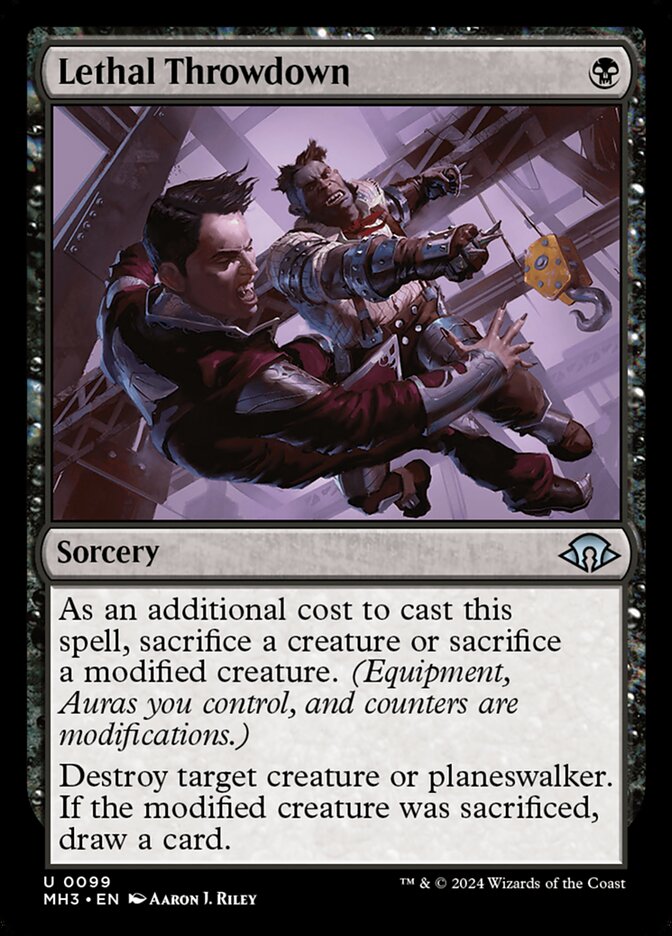 Lethal Throwdown 99/319 (Modern Horizons 3)  | Good Games Morley