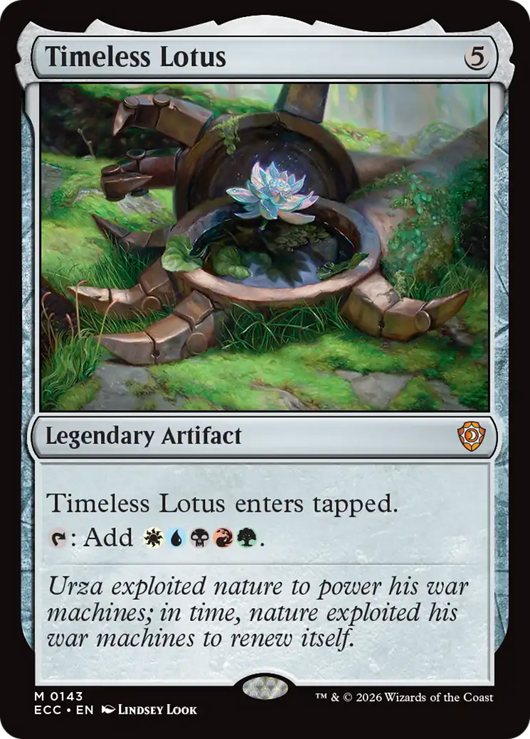 Timeless Lotus [Lorwyn Eclipsed Commander] | Good Games Morley