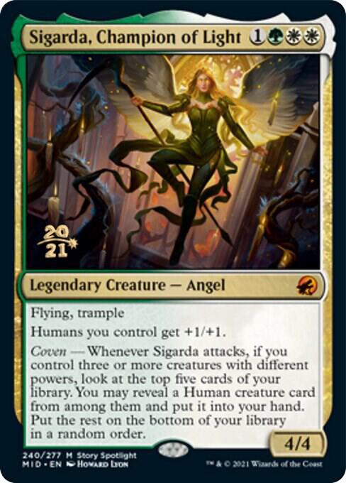 Sigarda Champion of Light 240s/171 (Prerelease Cards)  - Foil | Good Games Morley