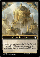 City's Blessing // Dragon Egg Double-Sided Token [Commander Masters Tokens] | Good Games Morley