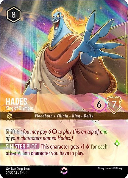 Hades - King of Olympus (Enchanted) (205/204) [The First Chapter] | Good Games Morley