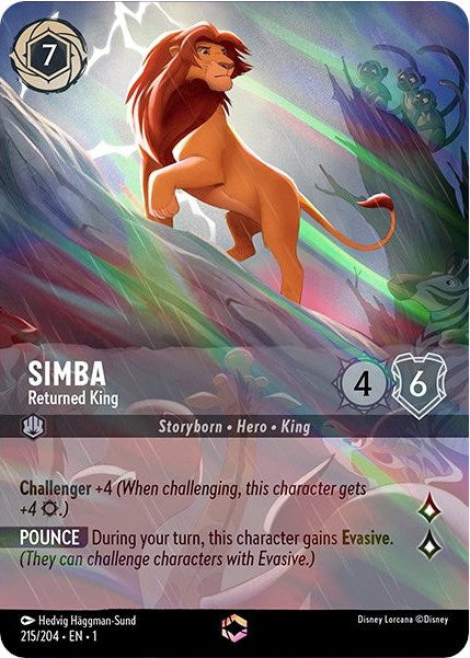 Simba - Returned King (Enchanted) (215/204) [The First Chapter] | Good Games Morley