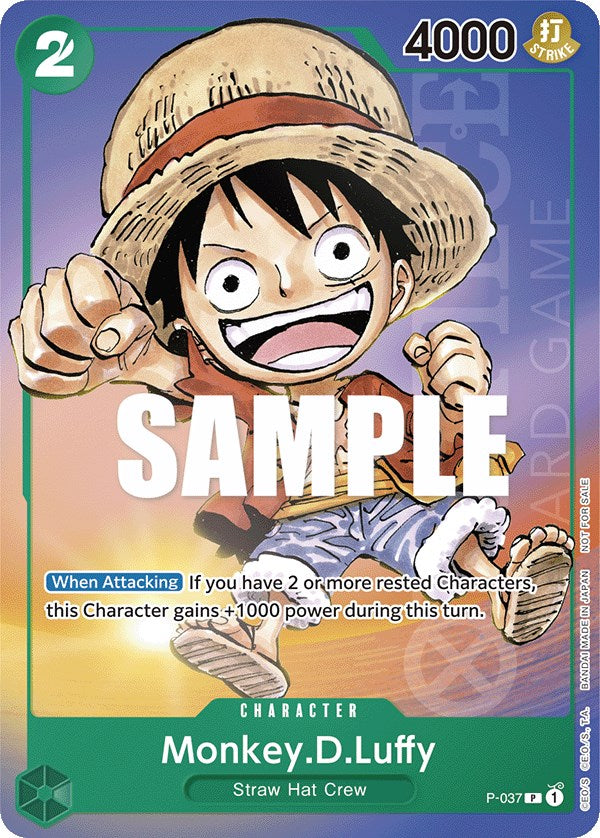 Monkey.D.Luffy (Gen Con 2023) [One Piece Promotion Cards] | Good Games Morley