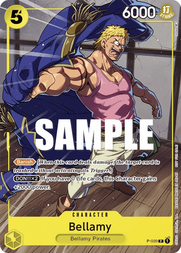 Bellamy (Pirates Party Vol. 4) [One Piece Promotion Cards] | Good Games Morley
