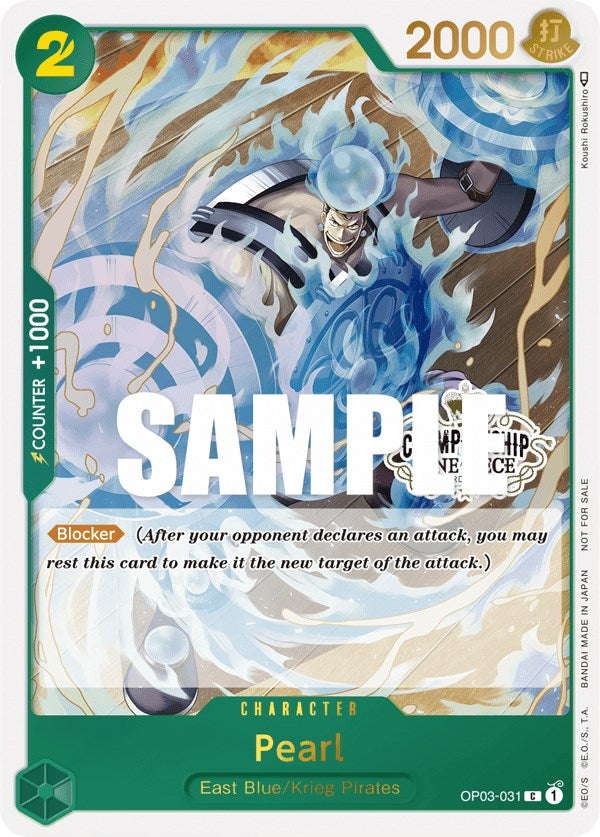 Pearl (Store Championship Participation Pack Vol. 2) [One Piece Promotion Cards] | Good Games Morley