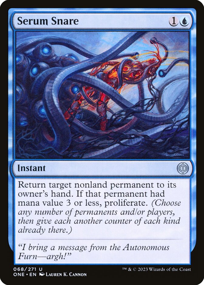 Serum Snare 68 (Phyrexia: All Will Be One)  | Good Games Morley