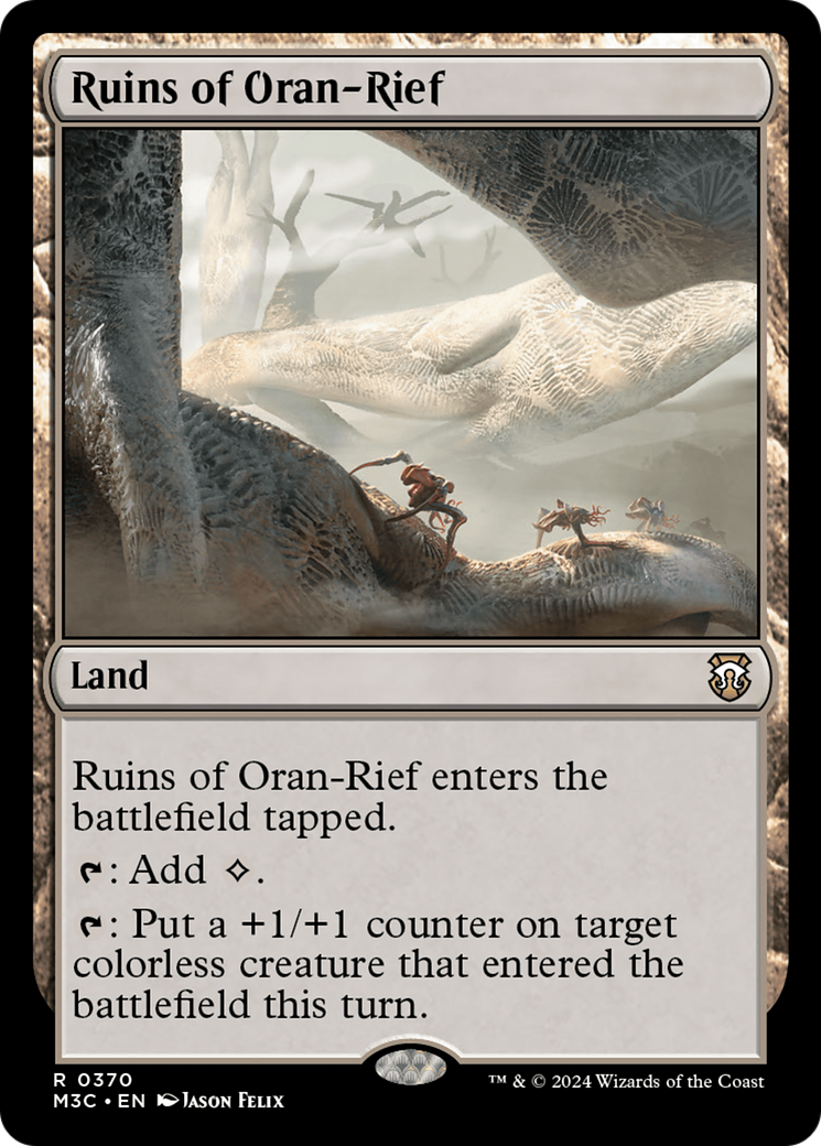 Ruins of Oran-Rief (Ripple Foil) [Modern Horizons 3 Commander] | Good Games Morley