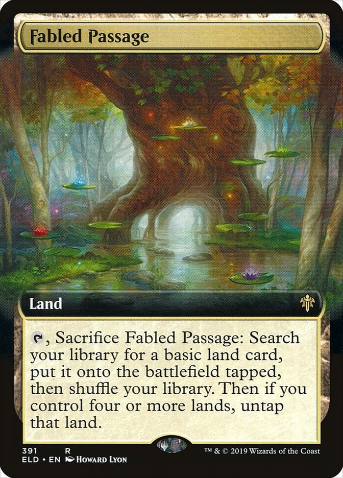 Fabled Passage (Extended Art) [Throne of Eldraine] | Good Games Morley