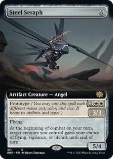 Steel Seraph Extended Art 311/287 (The Brothers' War)  | Good Games Morley