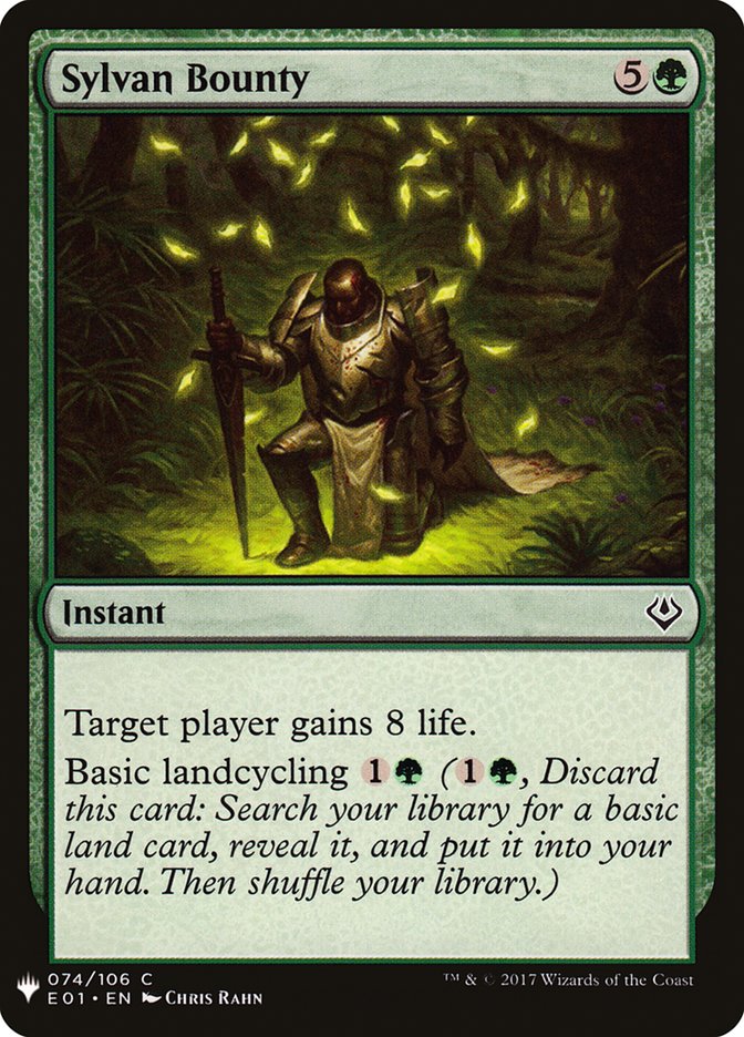 Sylvan Bounty [Mystery Booster] | Good Games Morley