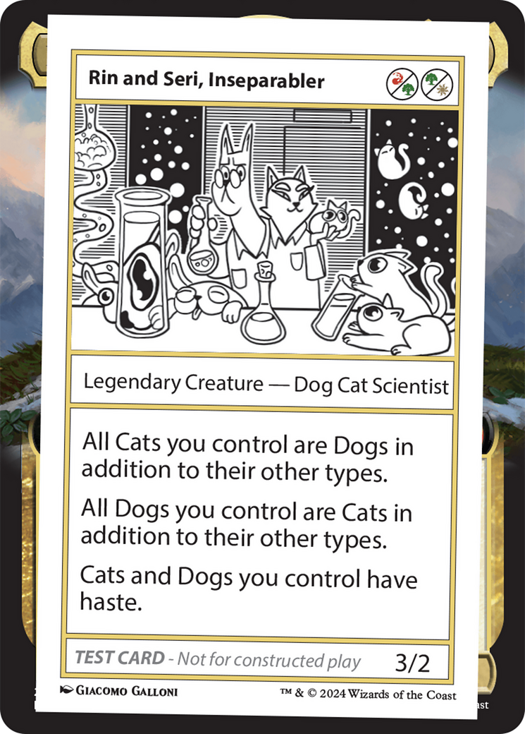Rin and Seri, Inseparabler [Mystery Booster 2 Playtest Cards] | Good Games Morley