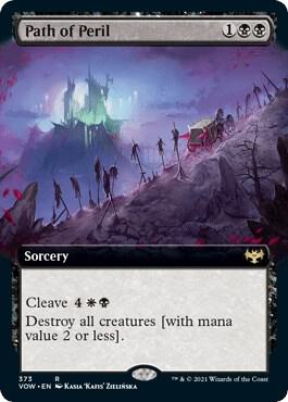 Path of Peril Extended Art 373/277 (Innistrad: Crimson Vow)  - Foil | Good Games Morley