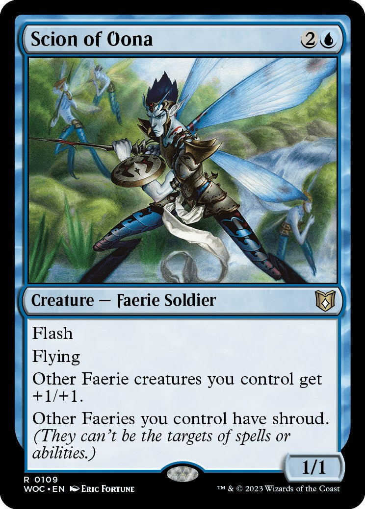 Scion of Oona [Wilds of Eldraine Commander] | Good Games Morley