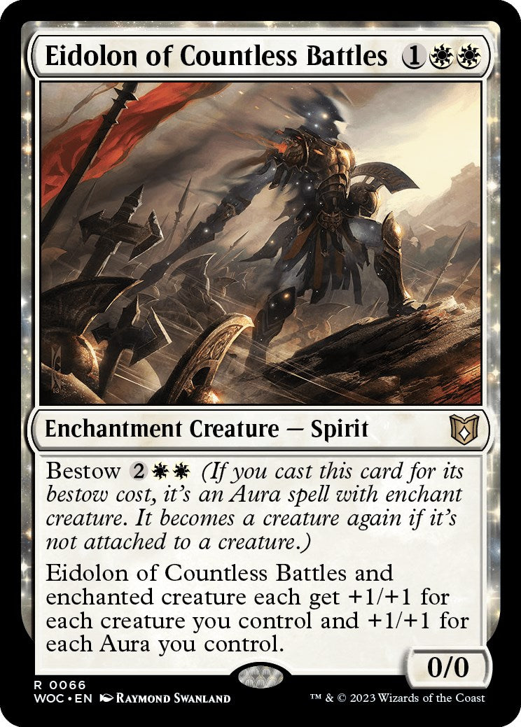 Eidolon of Countless Battles [Wilds of Eldraine Commander] | Good Games Morley