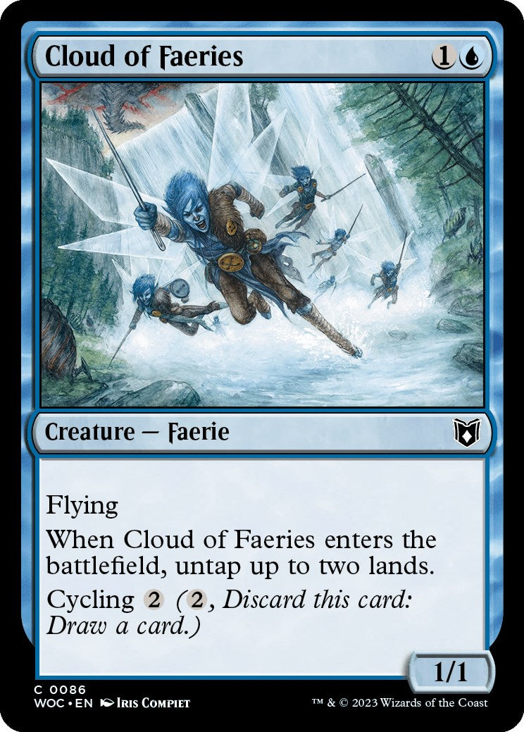 Cloud of Faeries [Wilds of Eldraine Commander] | Good Games Morley