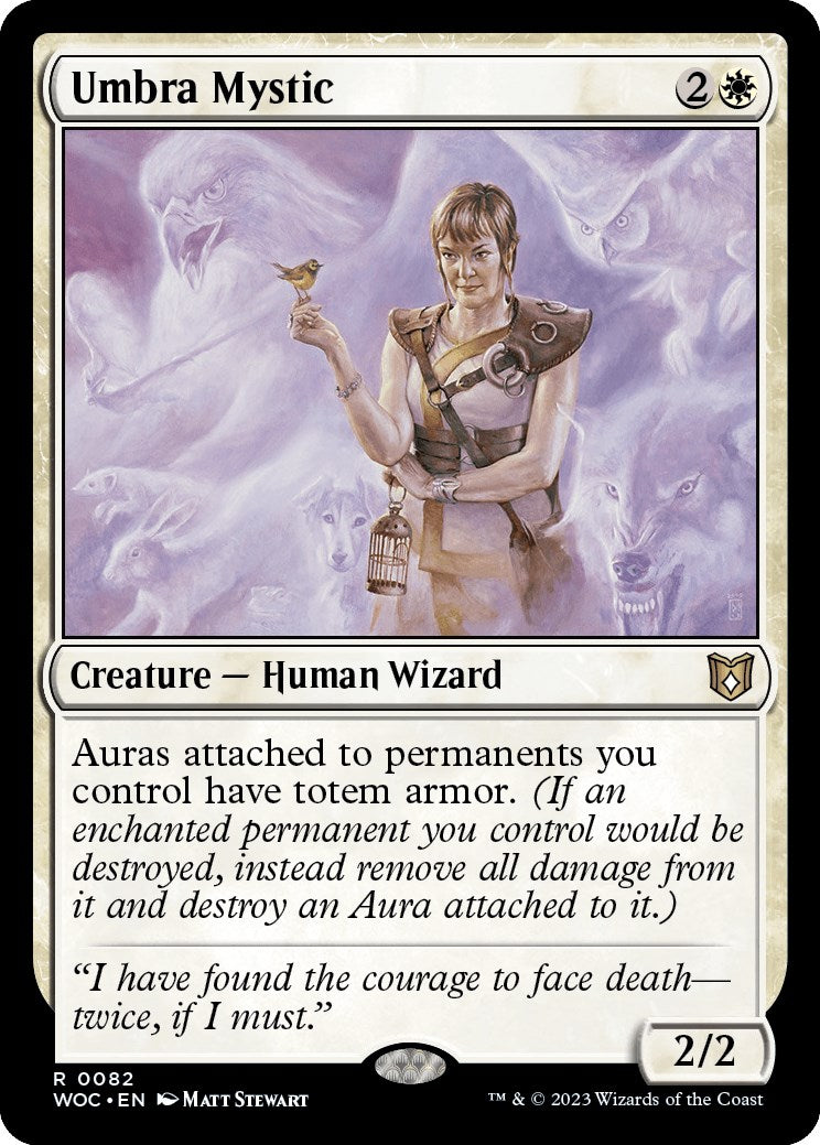 Umbra Mystic [Wilds of Eldraine Commander] | Good Games Morley