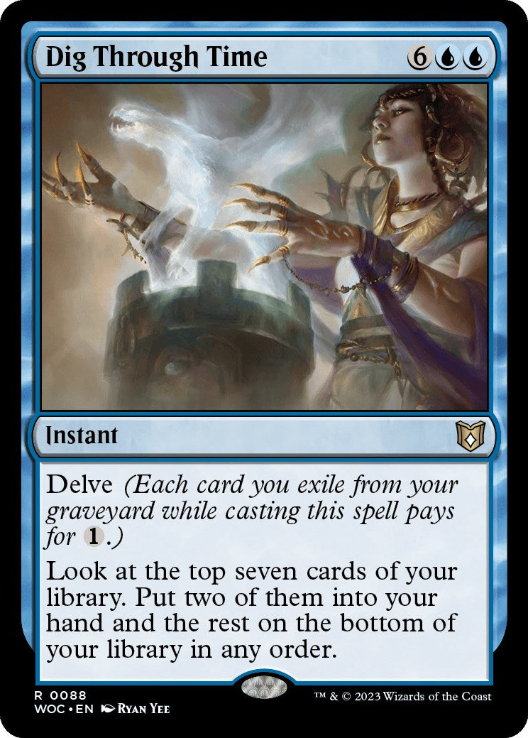 Dig Through Time [Wilds of Eldraine Commander] | Good Games Morley