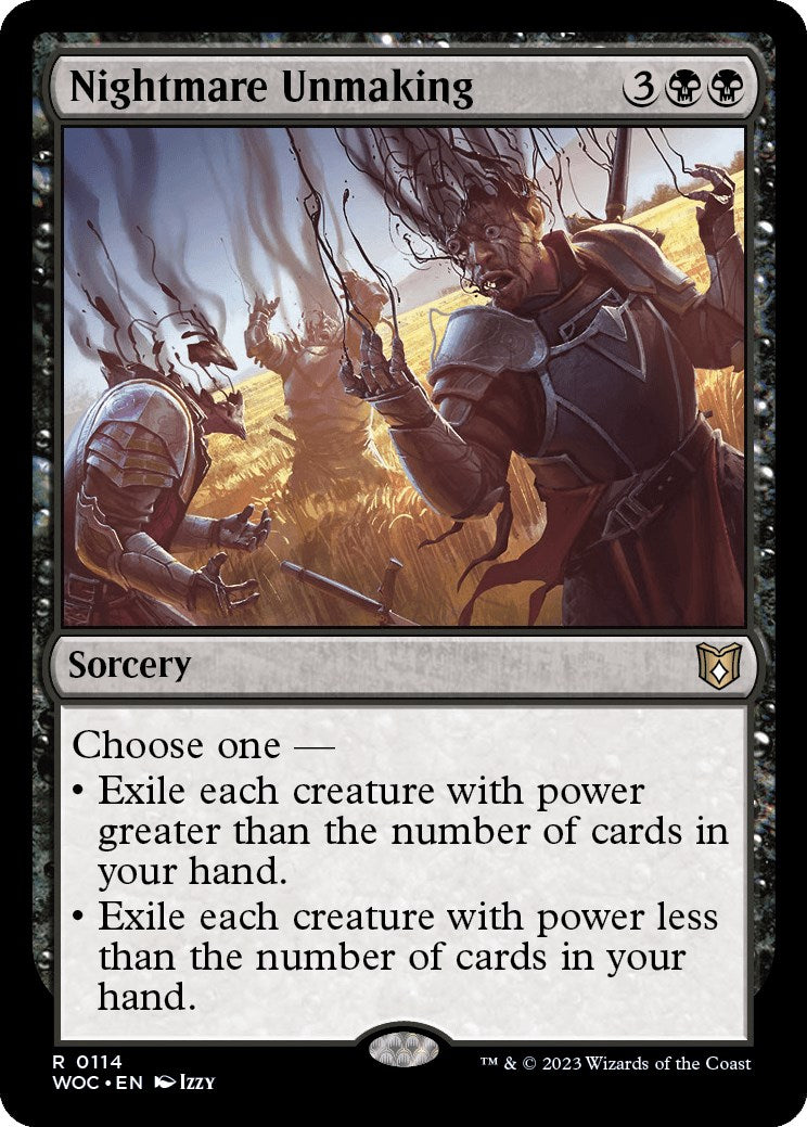 Nightmare Unmaking [Wilds of Eldraine Commander] | Good Games Morley