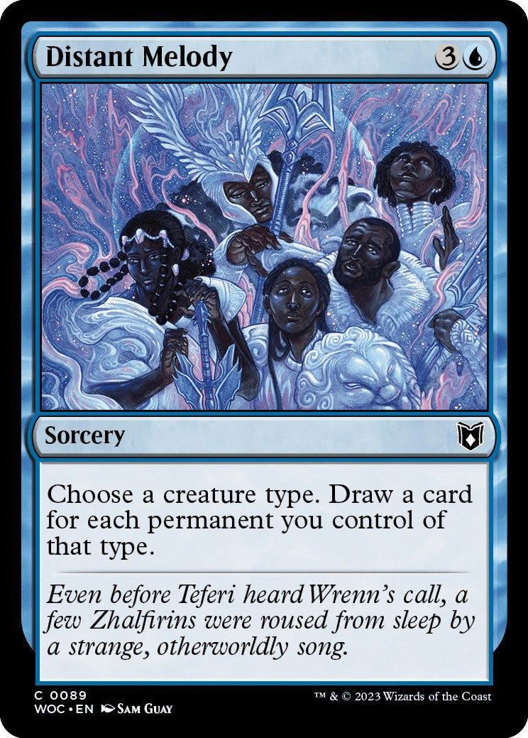 Distant Melody [Wilds of Eldraine Commander] | Good Games Morley