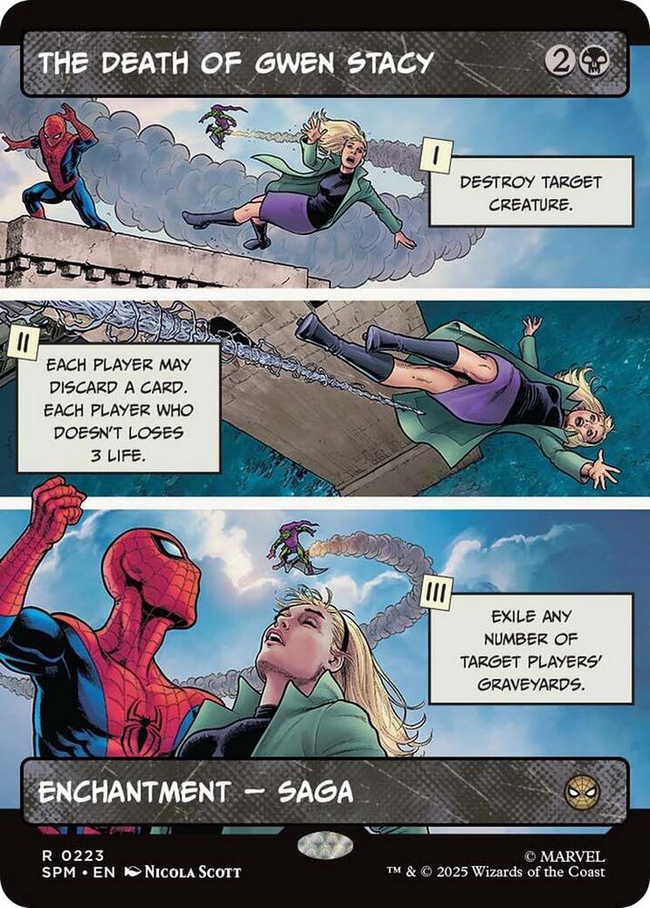The Death of Gwen Stacy  223/198 (Marvel's Spider-Man)  - Showcase | Good Games Morley