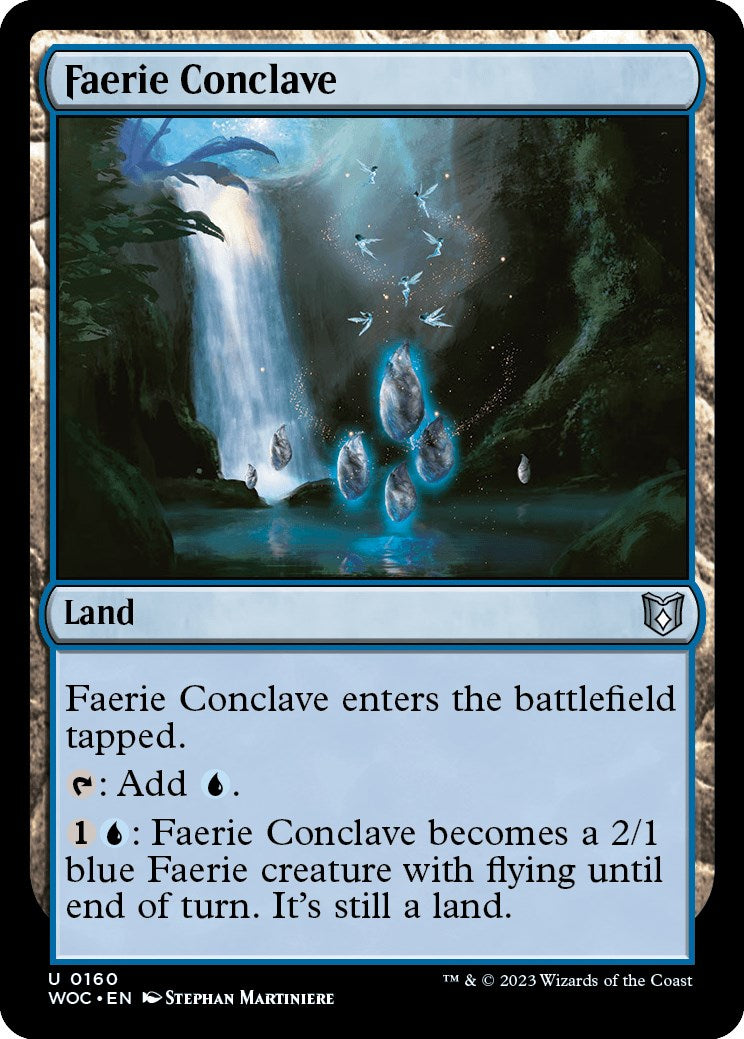Faerie Conclave [Wilds of Eldraine Commander] | Good Games Morley
