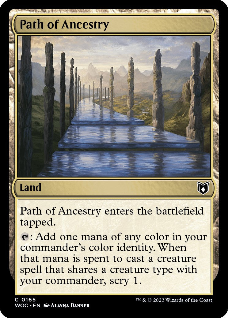Path of Ancestry [Wilds of Eldraine Commander] | Good Games Morley