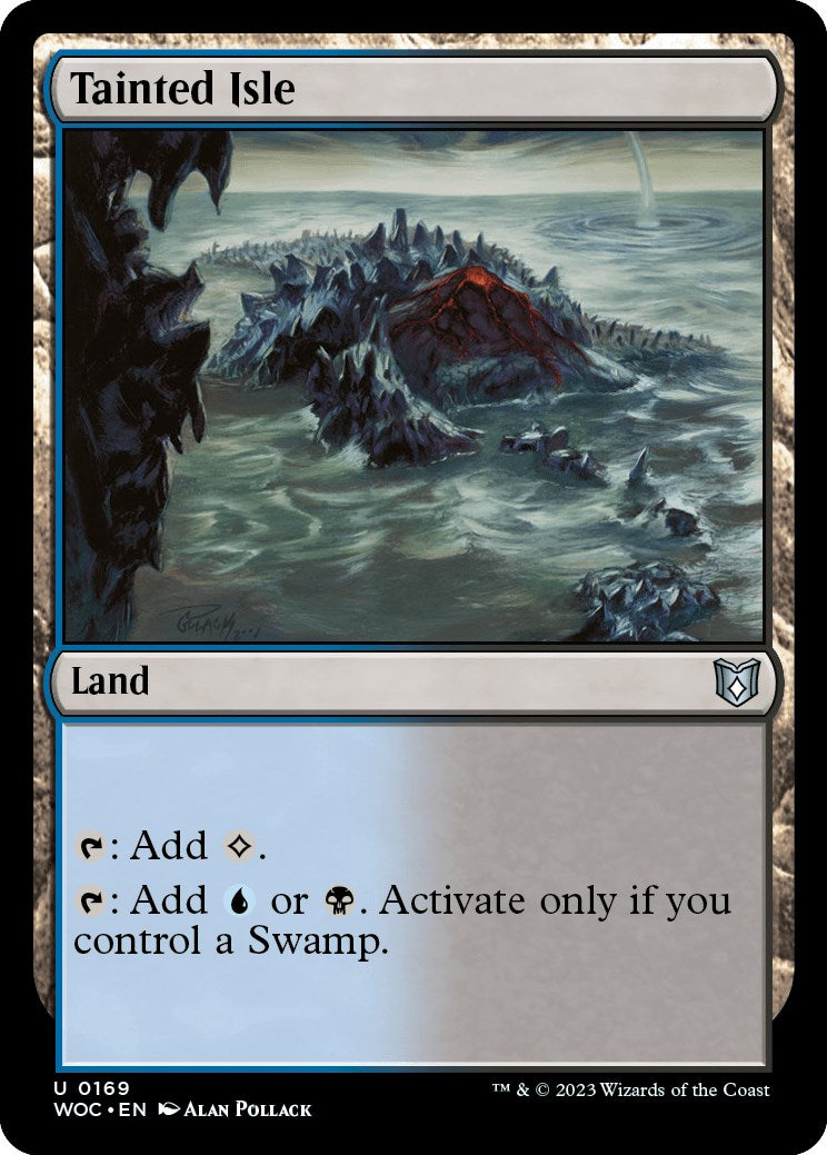 Tainted Isle [Wilds of Eldraine Commander] | Good Games Morley