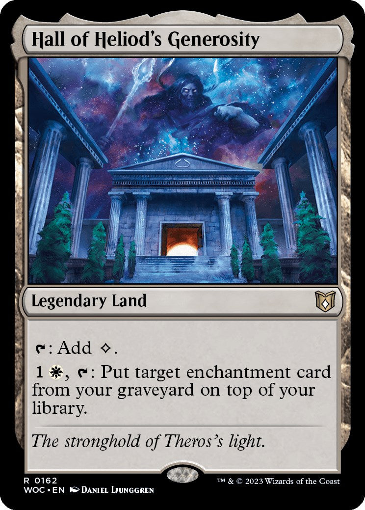 Hall of Heliod's Generosity [Wilds of Eldraine Commander] | Good Games Morley