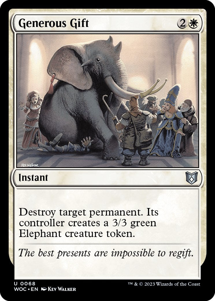 Generous Gift [Wilds of Eldraine Commander] | Good Games Morley