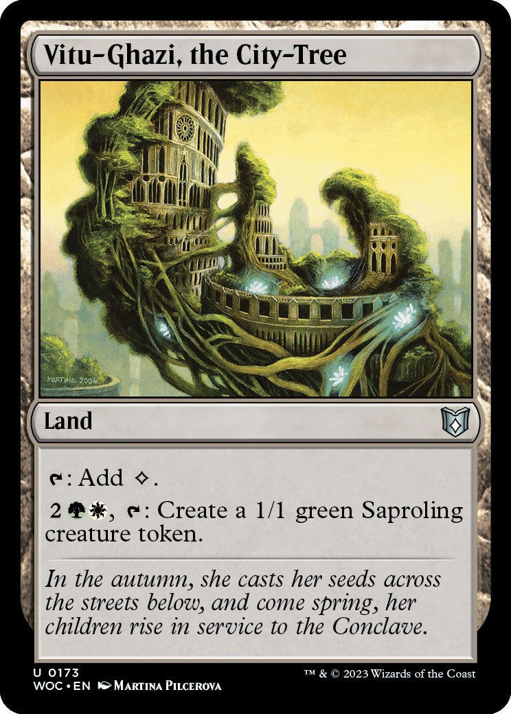 Vitu-Ghazi, the City-Tree [Wilds of Eldraine Commander] | Good Games Morley