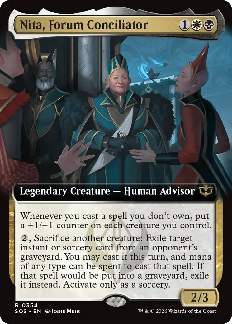 Nita, Forum Conciliator (Extended Art) [Secrets of Strixhaven] | Good Games Morley