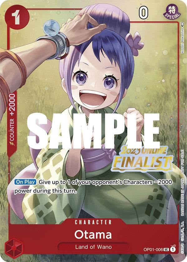 Otama (Online Regional 2023) [Finalist] [One Piece Promotion Cards] | Good Games Morley