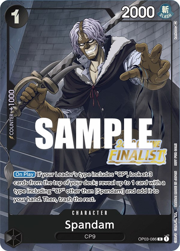 Spandam (Online Regional 2023) [Finalist] [One Piece Promotion Cards] | Good Games Morley
