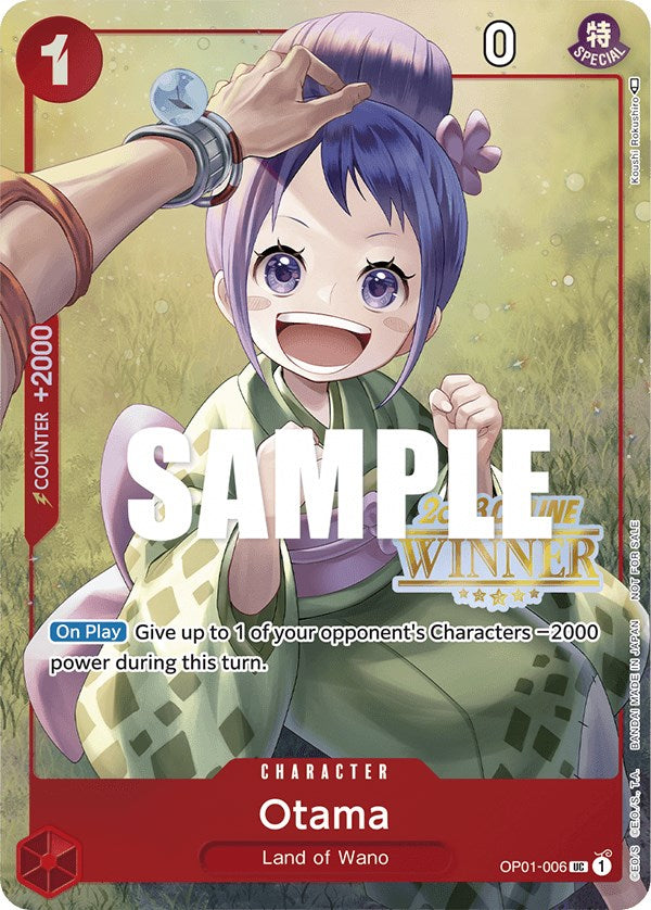 Otama (Online Regional 2023) [Winner] [One Piece Promotion Cards] | Good Games Morley