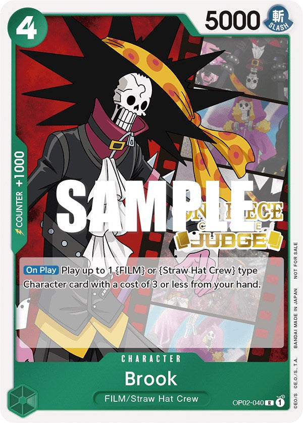Brook (Judge Pack Vol. 2) [One Piece Promotion Cards] | Good Games Morley