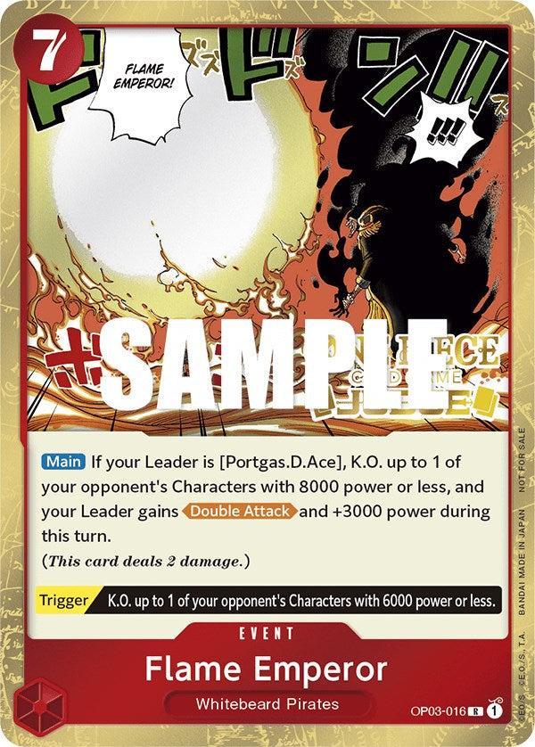Flame Emperor (Judge Pack Vol. 2) [One Piece Promotion Cards] | Good Games Morley