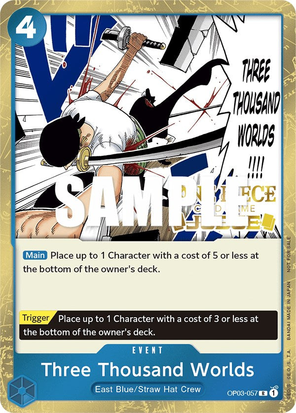 Three Thousand Worlds (Judge Pack Vol. 2) [One Piece Promotion Cards] | Good Games Morley