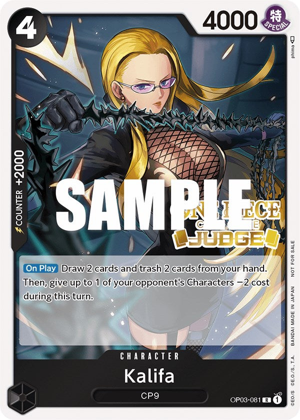 Kalifa (Judge Pack Vol. 2) [One Piece Promotion Cards] | Good Games Morley