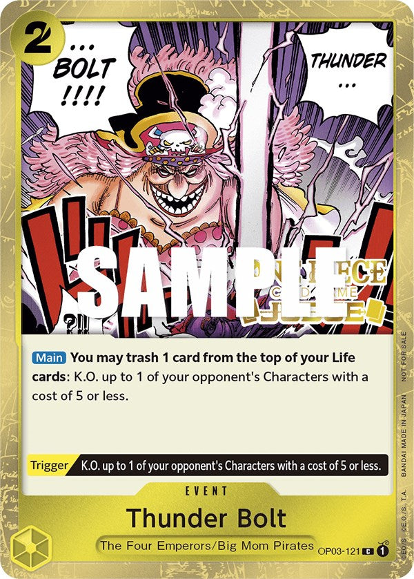 Thunder Bolt (Judge Pack Vol. 2) [One Piece Promotion Cards] | Good Games Morley