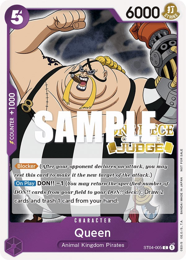 Queen (Judge Pack Vol. 2) [One Piece Promotion Cards] | Good Games Morley