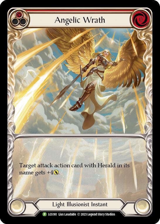 Angelic Wrath (Red) [LGS161] (Promo)  Rainbow Foil | Good Games Morley